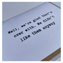 Load image into Gallery viewer, Wedding & (Happy) Divorce Cards